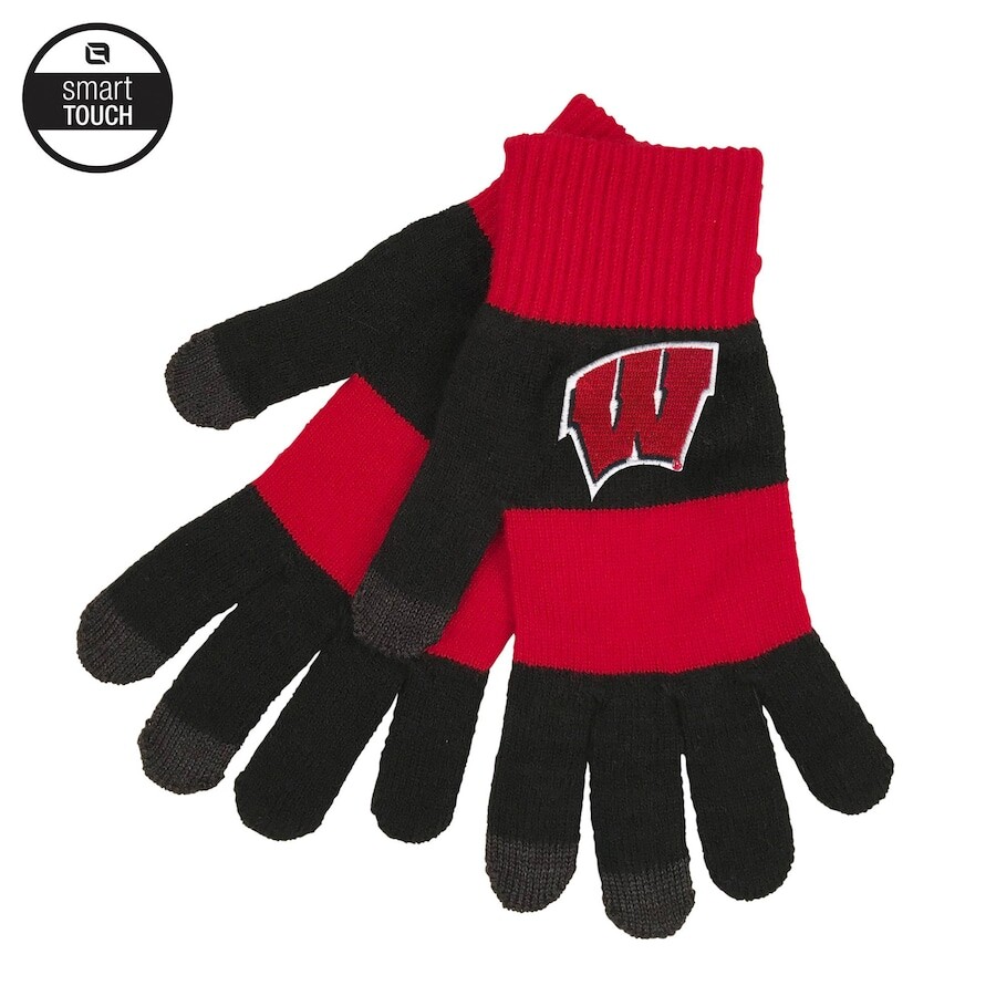 

Перчатки LogoFit Wisconsin Badgers