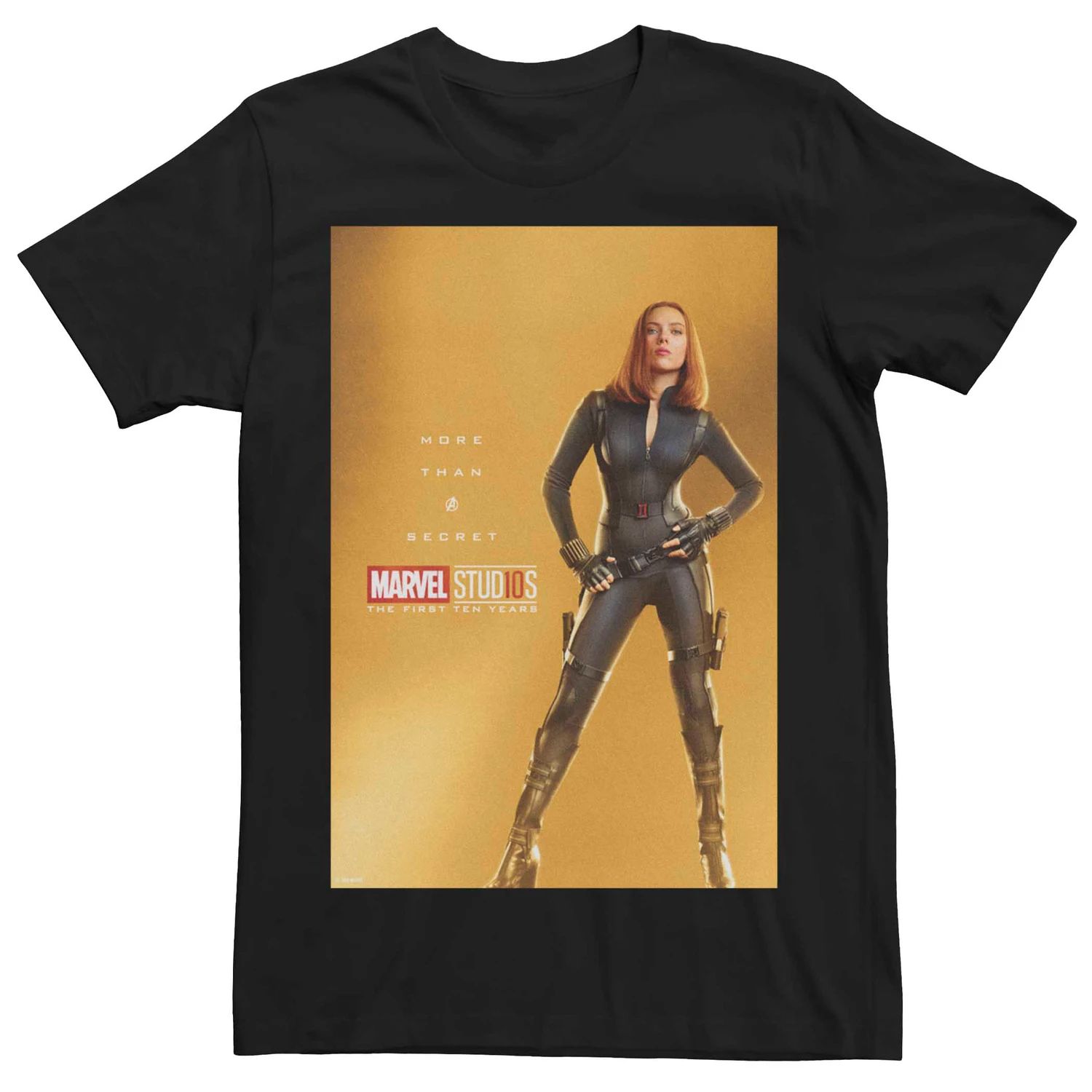 

Мужская футболка Marvel Studios Black Widow More Than A Secret Licensed Character