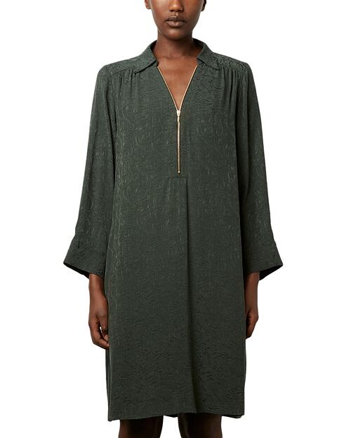 

Платье Joanie на молнии спереди Gerard Darel, цвет Green