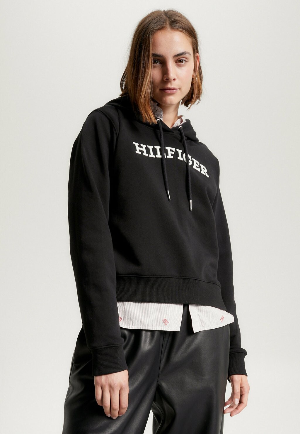 

Толстовка Monotype Logo Embroidery Tommy Hilfiger, черный