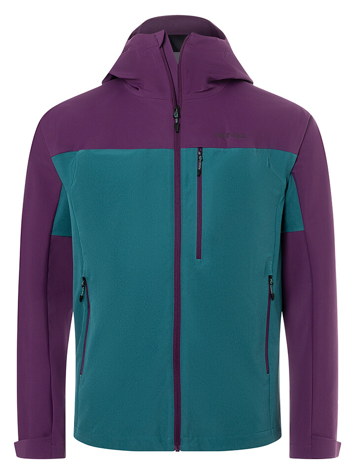 

Куртка Marmot Softshelljacke Rom Gore Tex, цвет Petrol/Lila