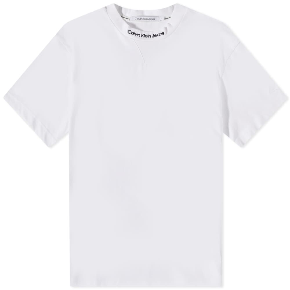 

Футболка с вышитым логотипом Calvin Klein