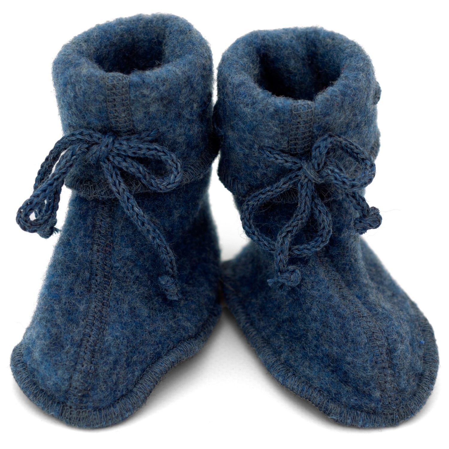 

Тапочки Engel Baby-Schühchen mit Bändel, цвет Blau Melange