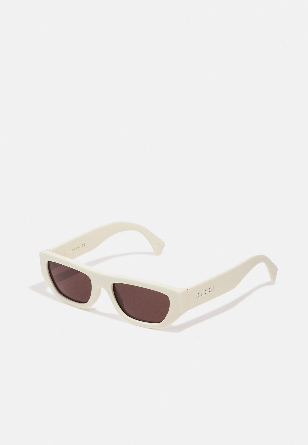 Солнцезащитные очки Unisex Gucci, цвет ivory-ivory-brown