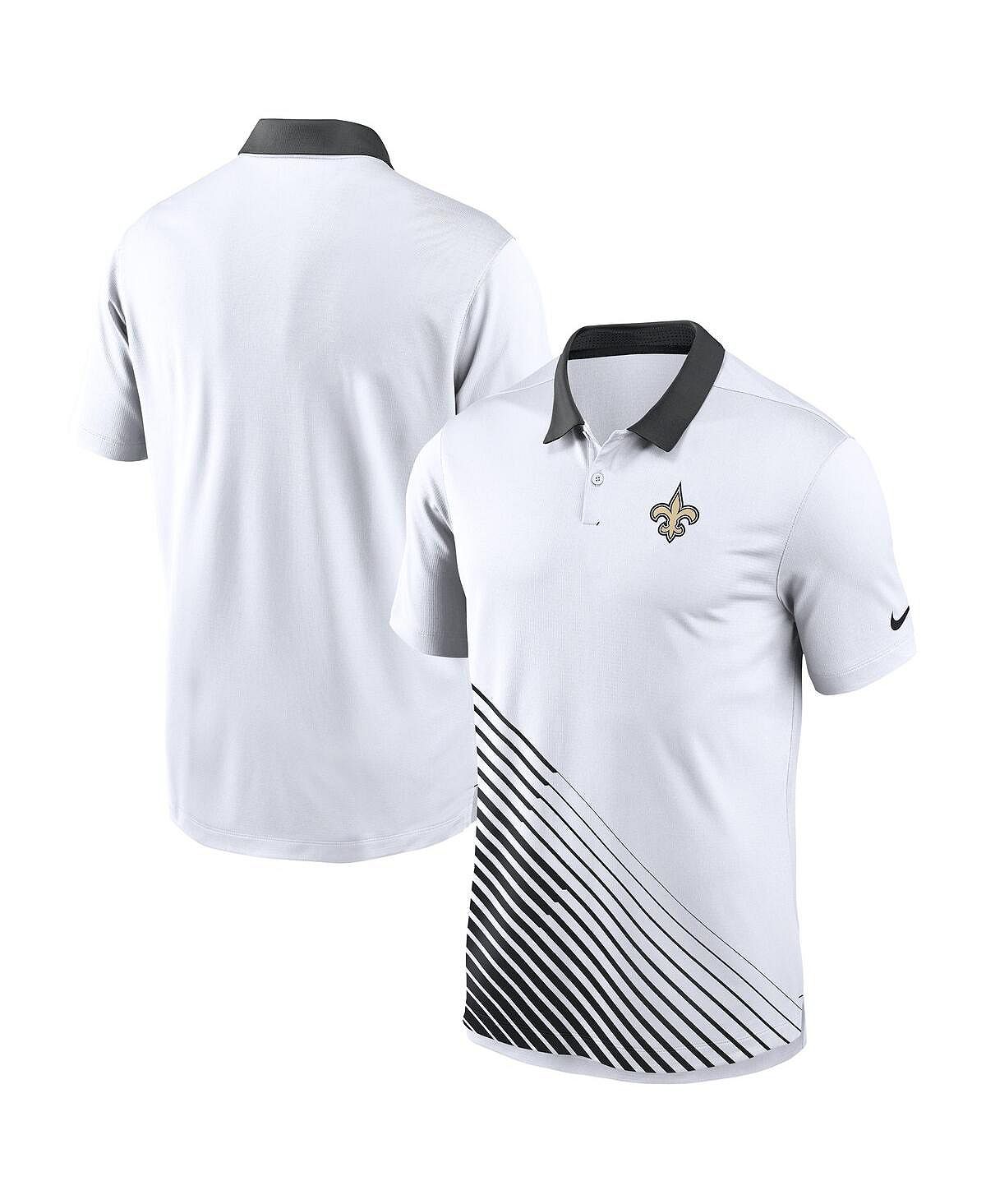 Мужская белая рубашка-поло New Orleans Saints Vapor Performance Nike коньки bauer vapor 3x int 4 fit 2