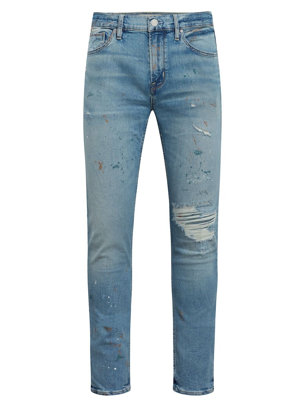 

Эластичные джинсы Axl Slim-Fit с эффектом потертости Hudson Jeans