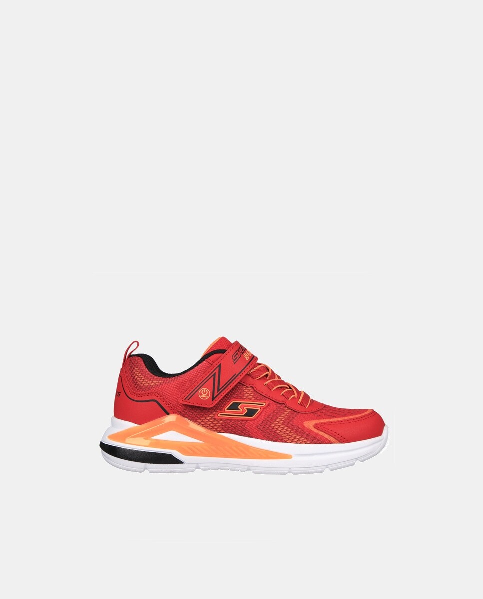 

Детские низкие кроссовки S Lights Tri-Namics с подсветкой Skechers, красный