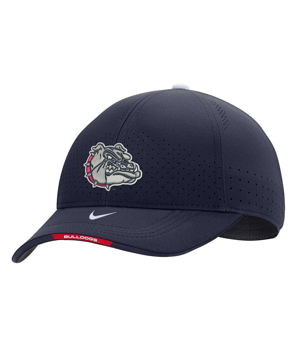 

Мужская темно-синяя регулируемая кепка Gonzaga Bulldogs 2022 Sideline Legacy91 Performance Nike