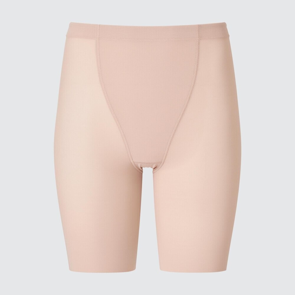 

Женские трусы Uniqlo AIRism Shaping с высокой талией, темно-бежевый