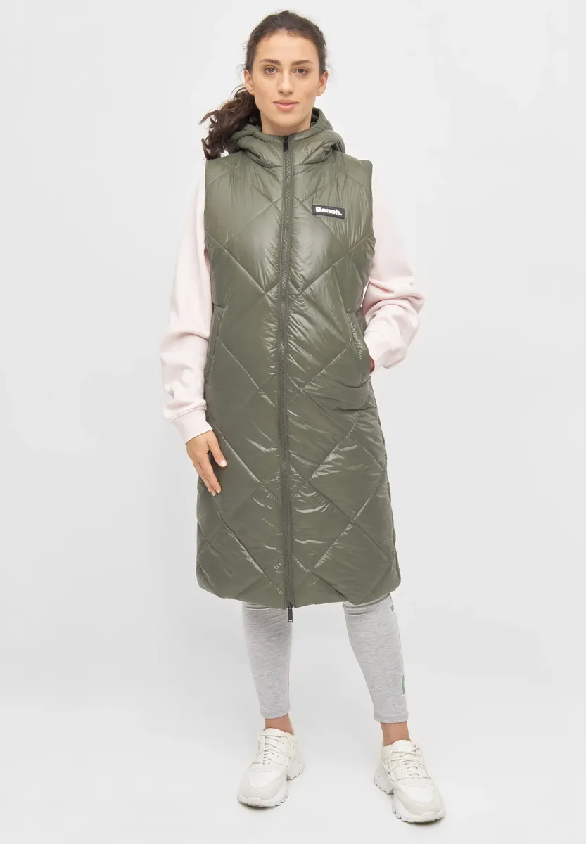 

Bench Стеганый жилет "НАКИЯ", хаки