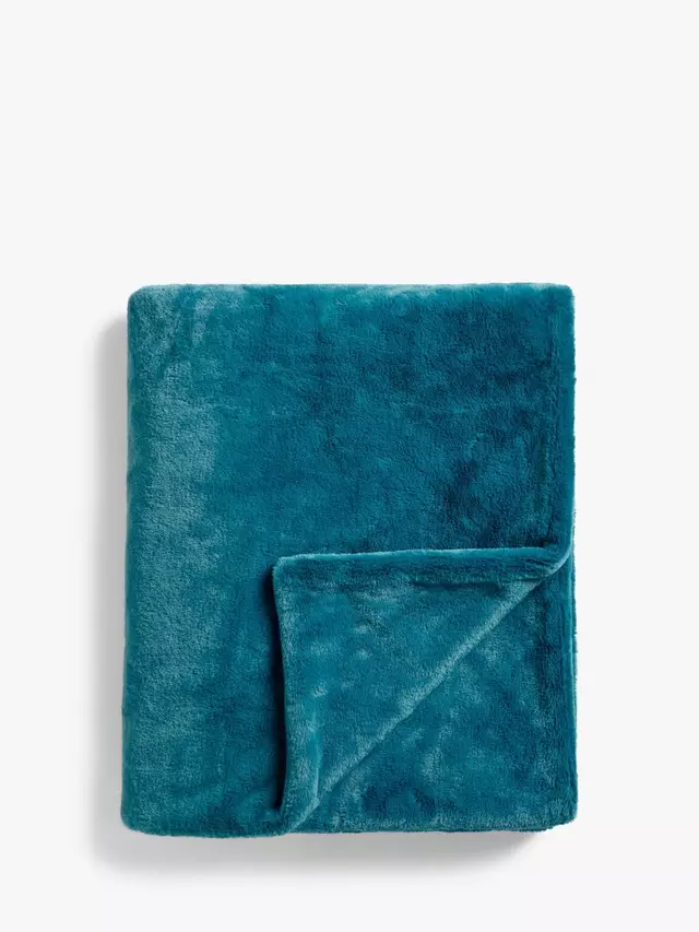 

Плед John Lewis Super Soft, цвет fjord