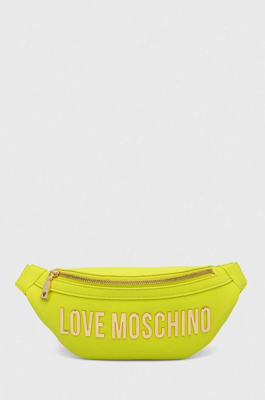 Мешочек Love Moschino, зеленый сумка поясная love moschino черный