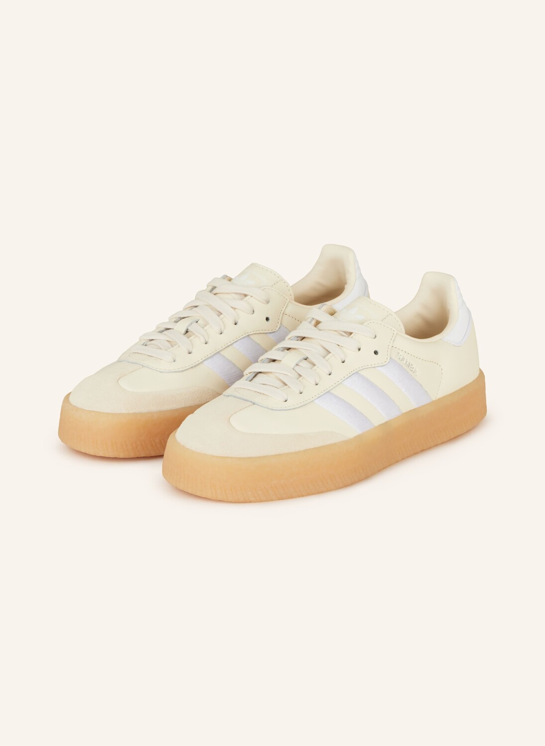 

Кроссовки самбэ Adidas Originals, коричневый