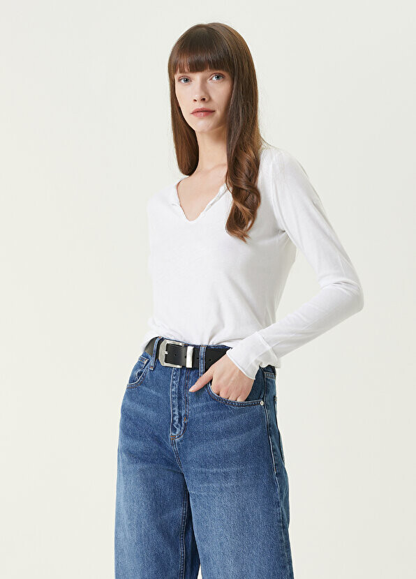 

Белая футболка с вышивкой черепа Zadig&Voltaire, Белый
