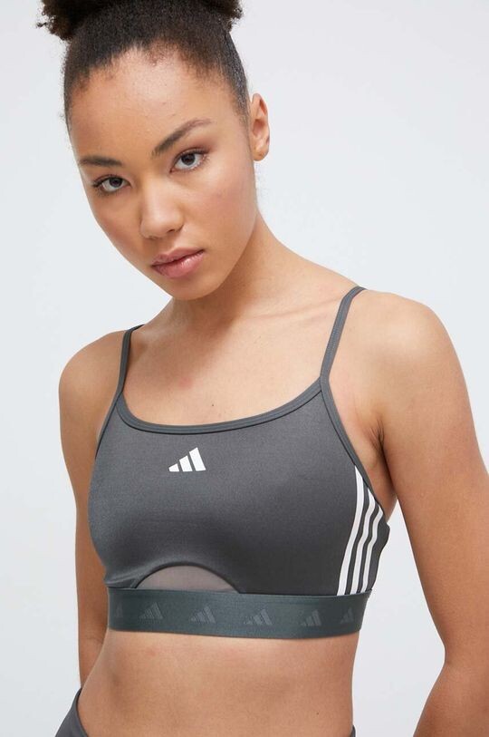 

Спортивный бюстгальтер Hyperglam Q1 adidas Performance, зеленый