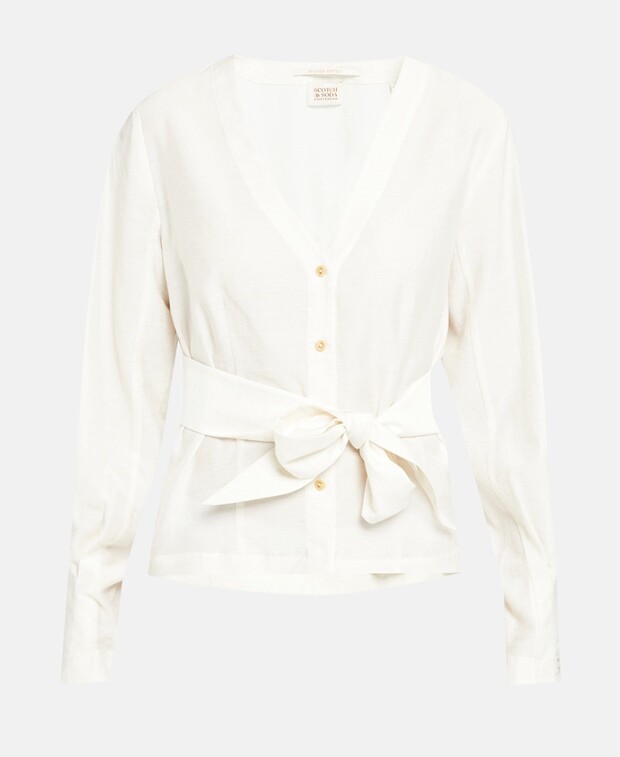 

Блузка для отдыха Scotch & Soda, цвет Wool White