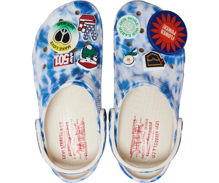 

Классические сабо Levi's X Crocs мужские, цвет Stucco