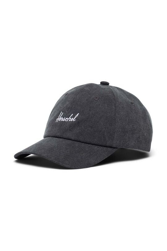 

Кепка Сайласа Stonewash Herschel, черный