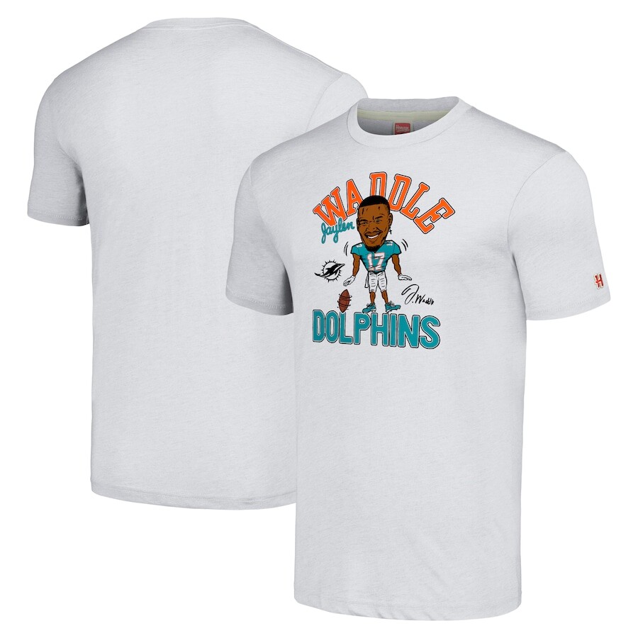 

Футболка с коротким рукавом Homage Miami Dolphins, антрацит