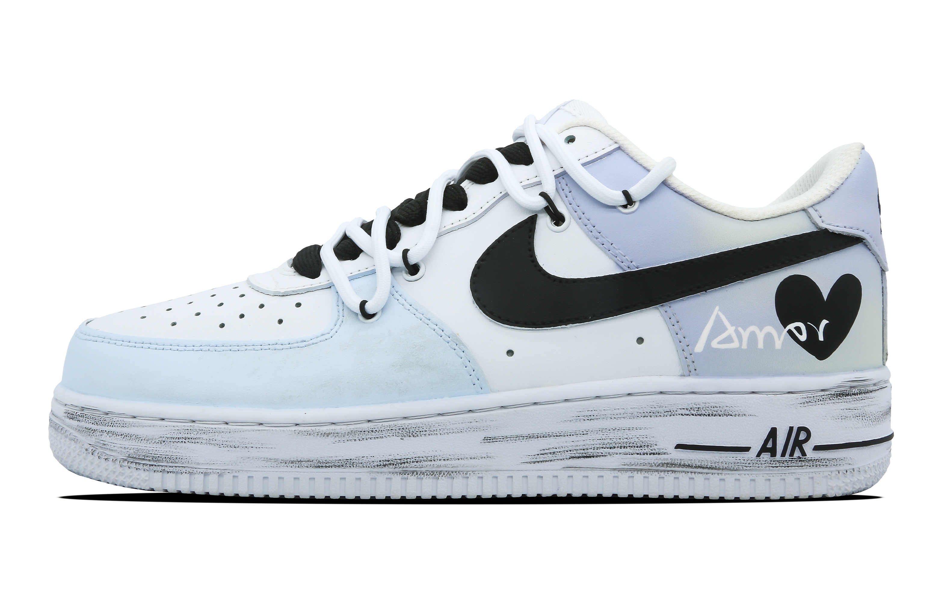 

Женские кроссовки для скейтбординга Nike Air Force 1, Light Blue