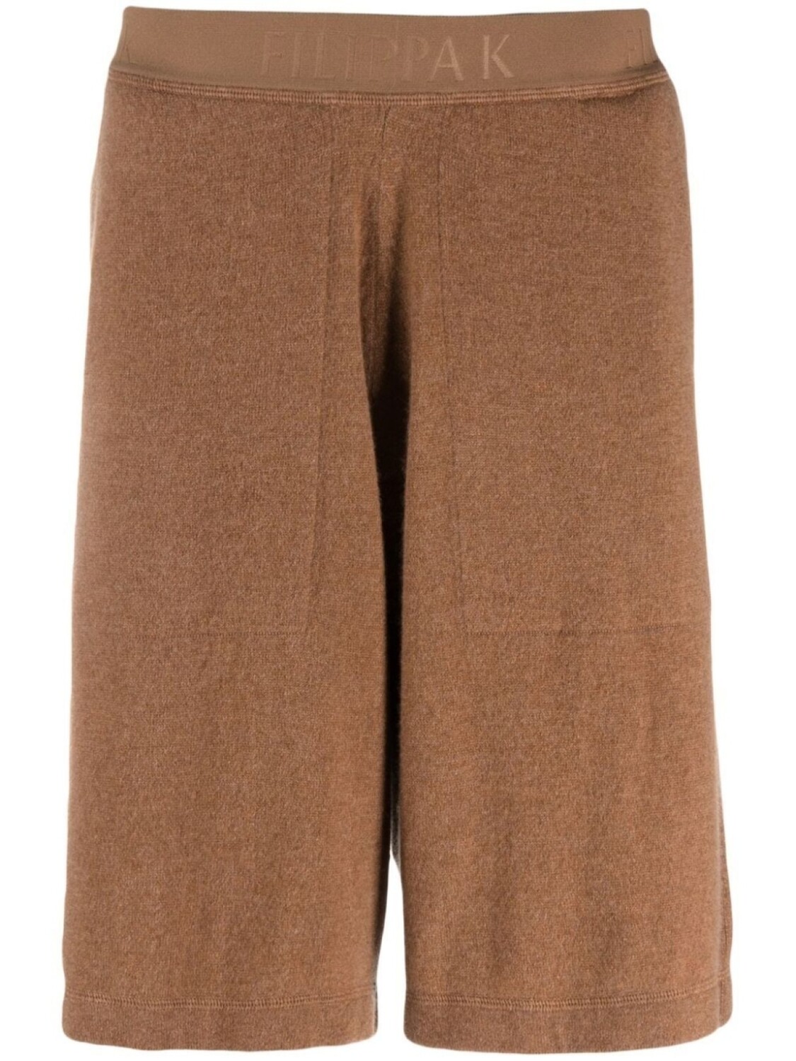 

Кашемировые шорты-бермуды с логотипом Filippa K, коричневый