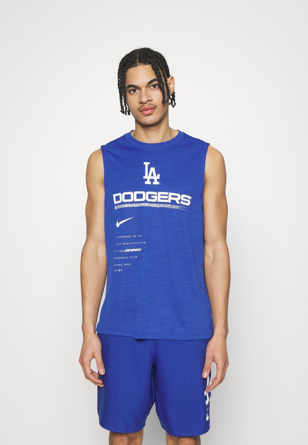 

Команда MLB LOS ANGELES DODGERS EXCEED TANK Nike, раш синий