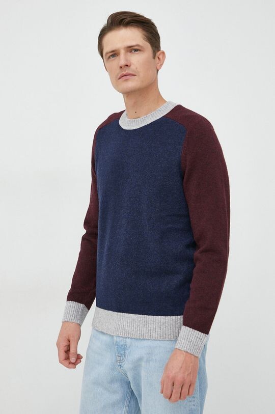 

Свитер GAP из смесовой шерсти Gap, темно-синий