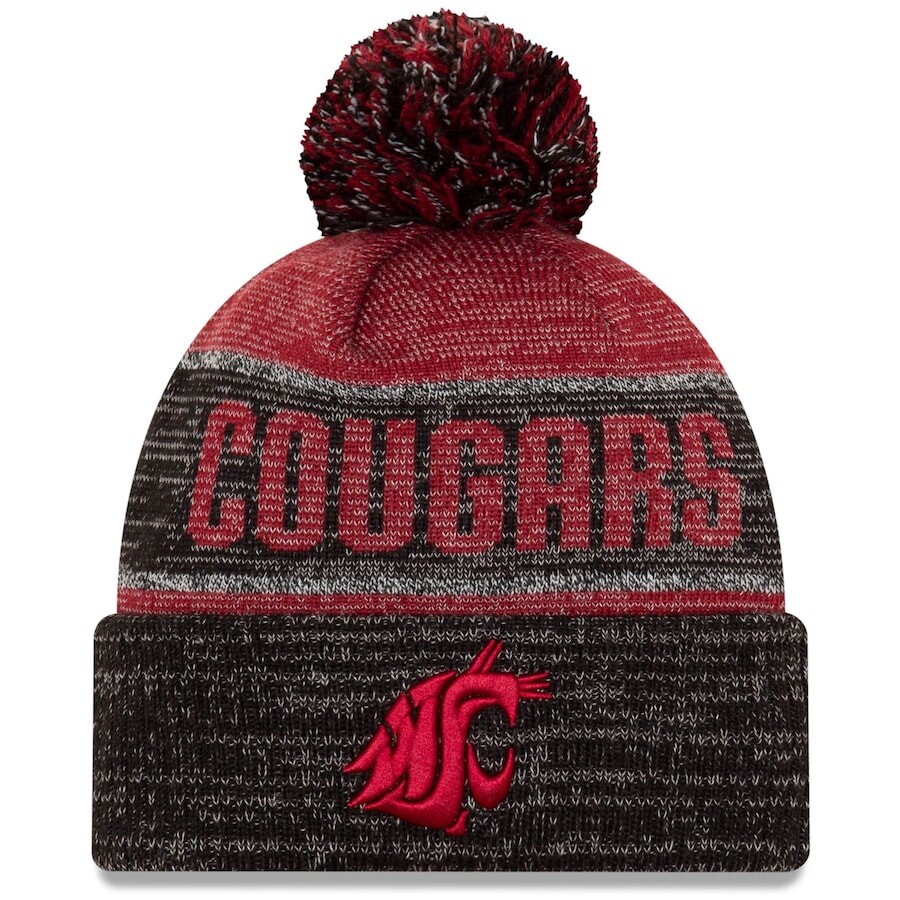 

Шапка New Era Washington State Cougars, малиновый