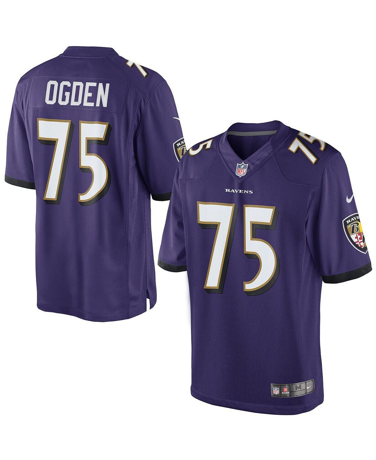 

Мужская фиолетовая майка Джонатана Огдена Baltimore Ravens Retired Player Limited Nike