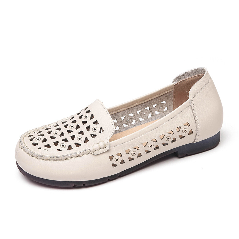 

Туфли женские повседневные Women's Casual Shoes Women's Cigna, кремовый