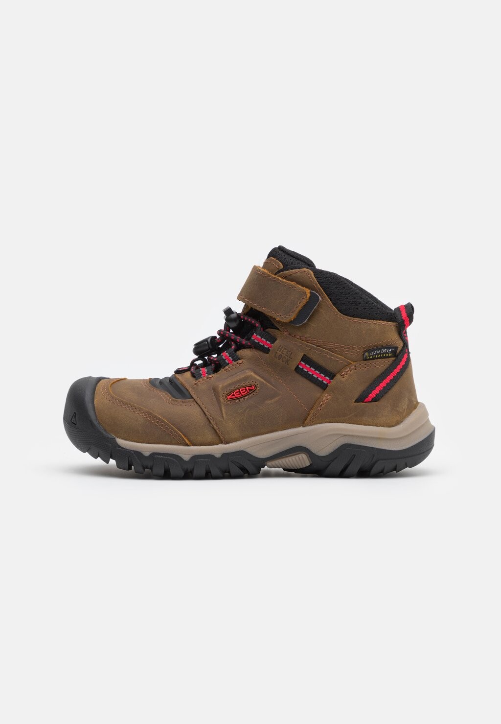 

Кроссовки RIDGE FLEX MID WP UNISEX Keen, цвет brown/red