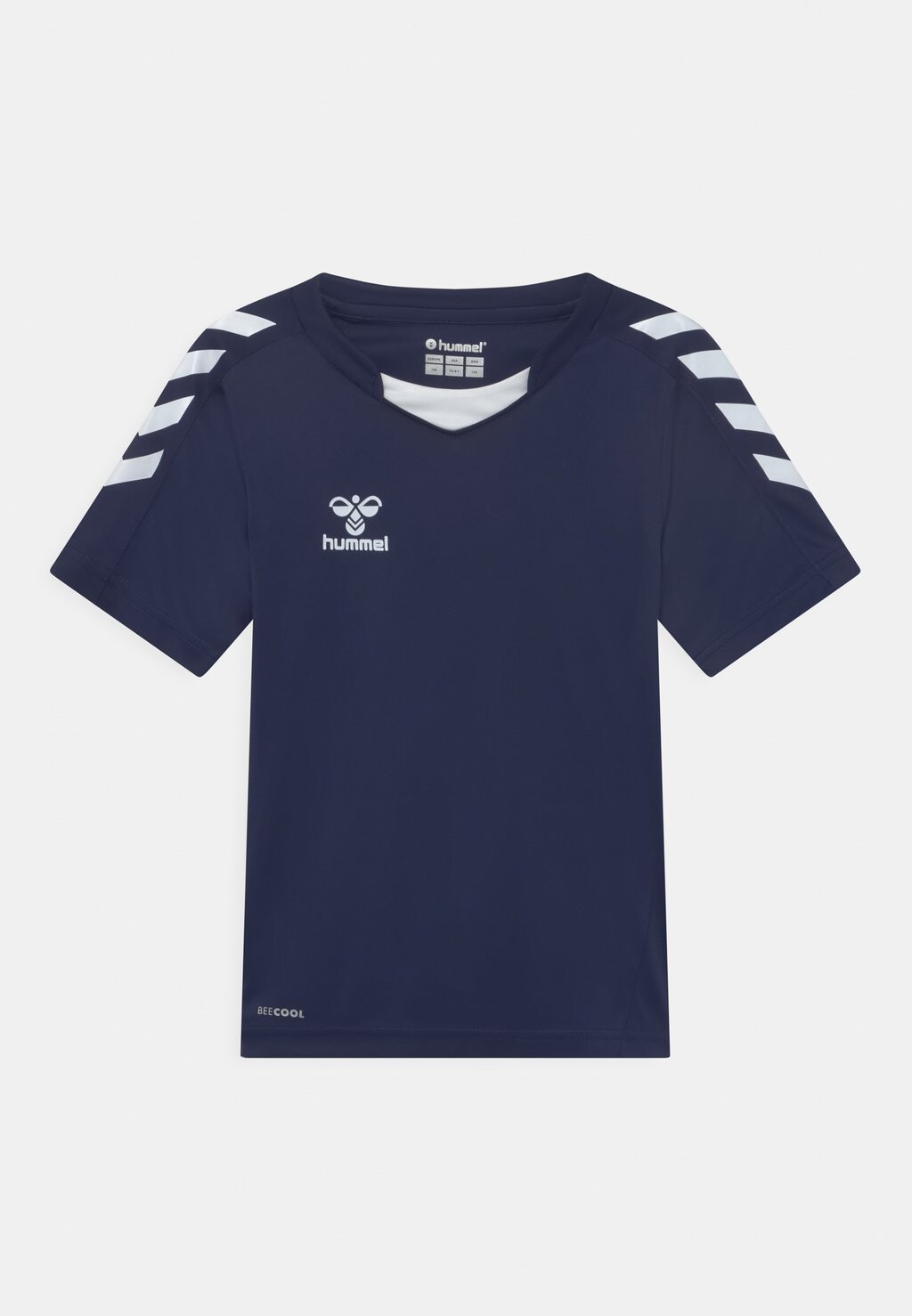 Футболка с принтом Hmlcore Xk Poly Jersey S/S Hummel, цвет marine