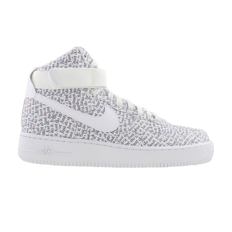 

Кроссовки Nike Air Force 1 High '07 LV8 'Just Do It', белый