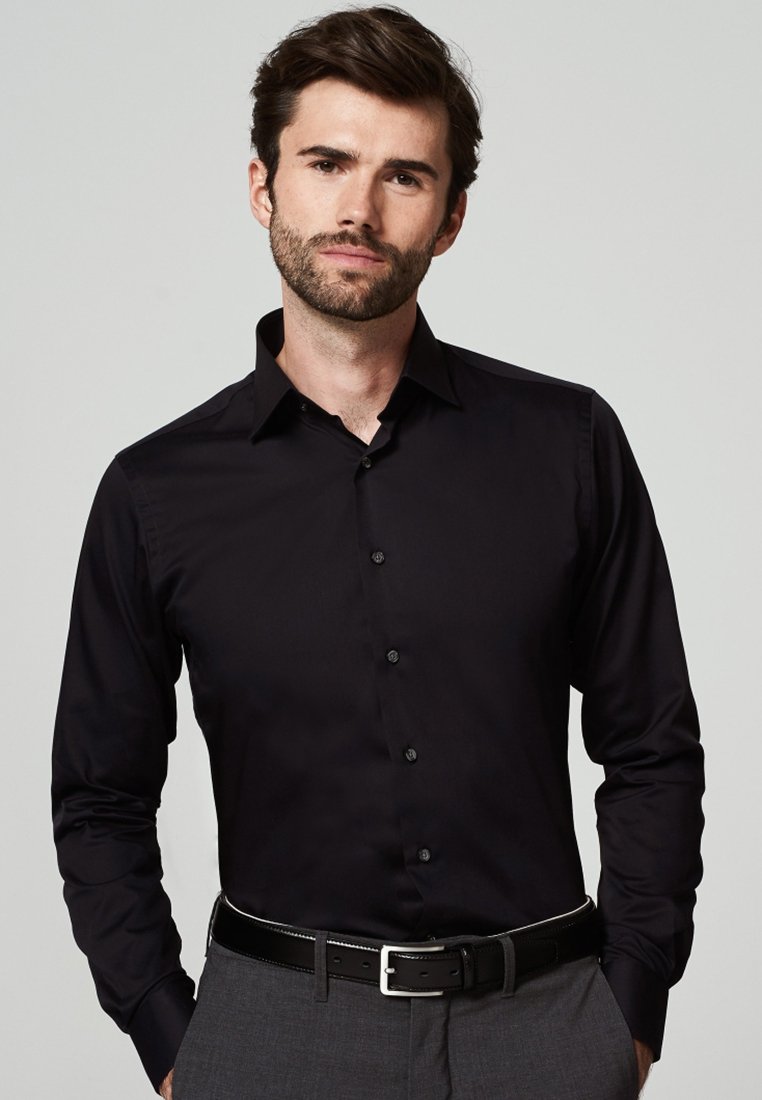 Элегантная рубашка SLIM FIT MICHAELIS, черный