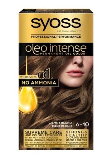 

Syoss Oleo Intense 6-10 краска для волос, 1 шт.