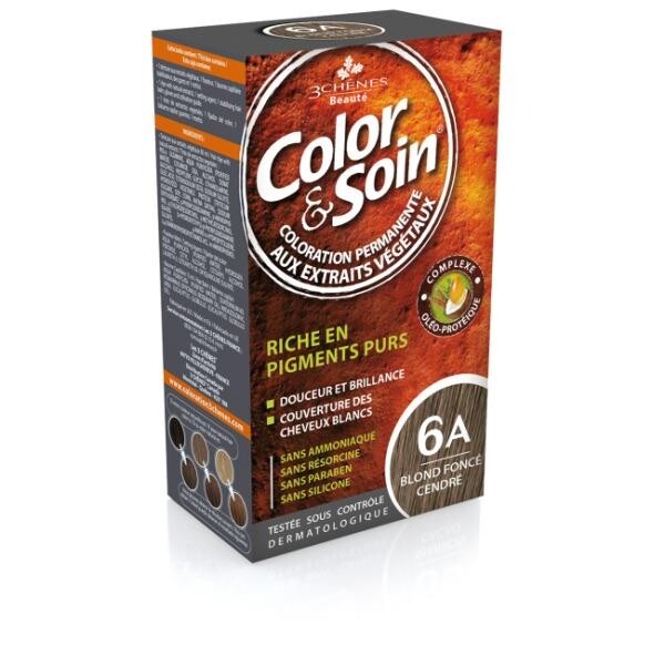 

Краска Soin Hair Color 6A - Пепельно-русый COLOR SOIN