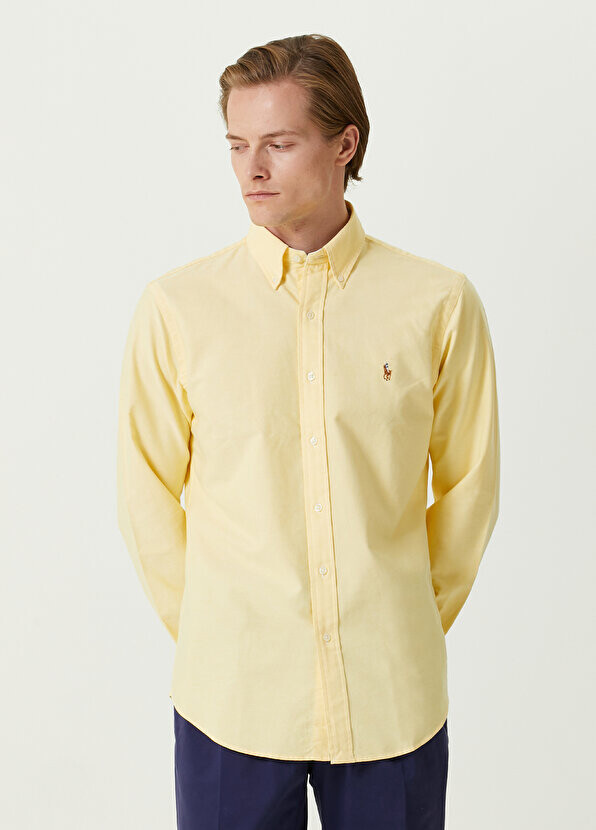 

Желтая рубашка Polo Ralph Lauren
