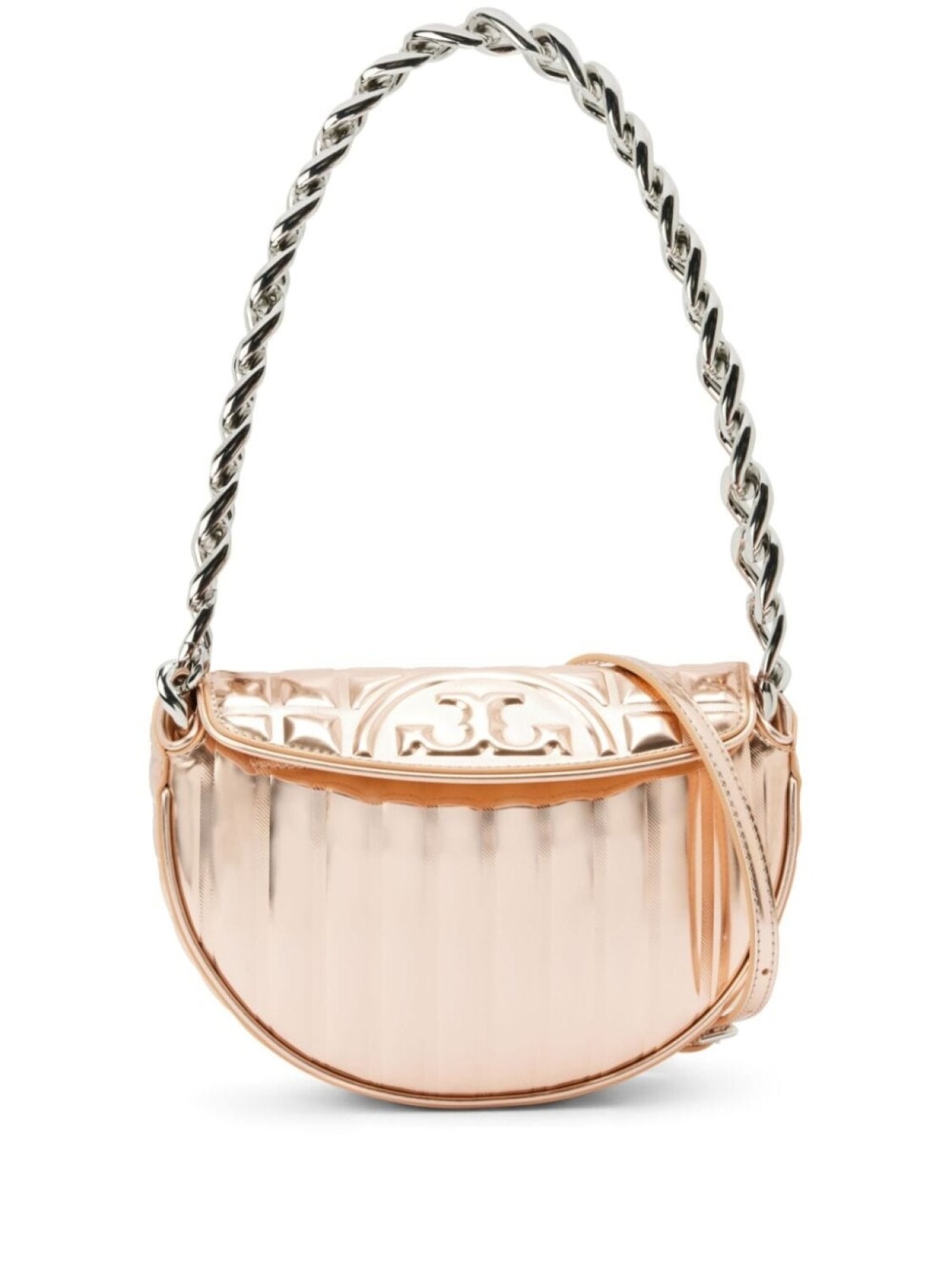 

Мини-сумка Tory Burch Fleming на плечо, розовый