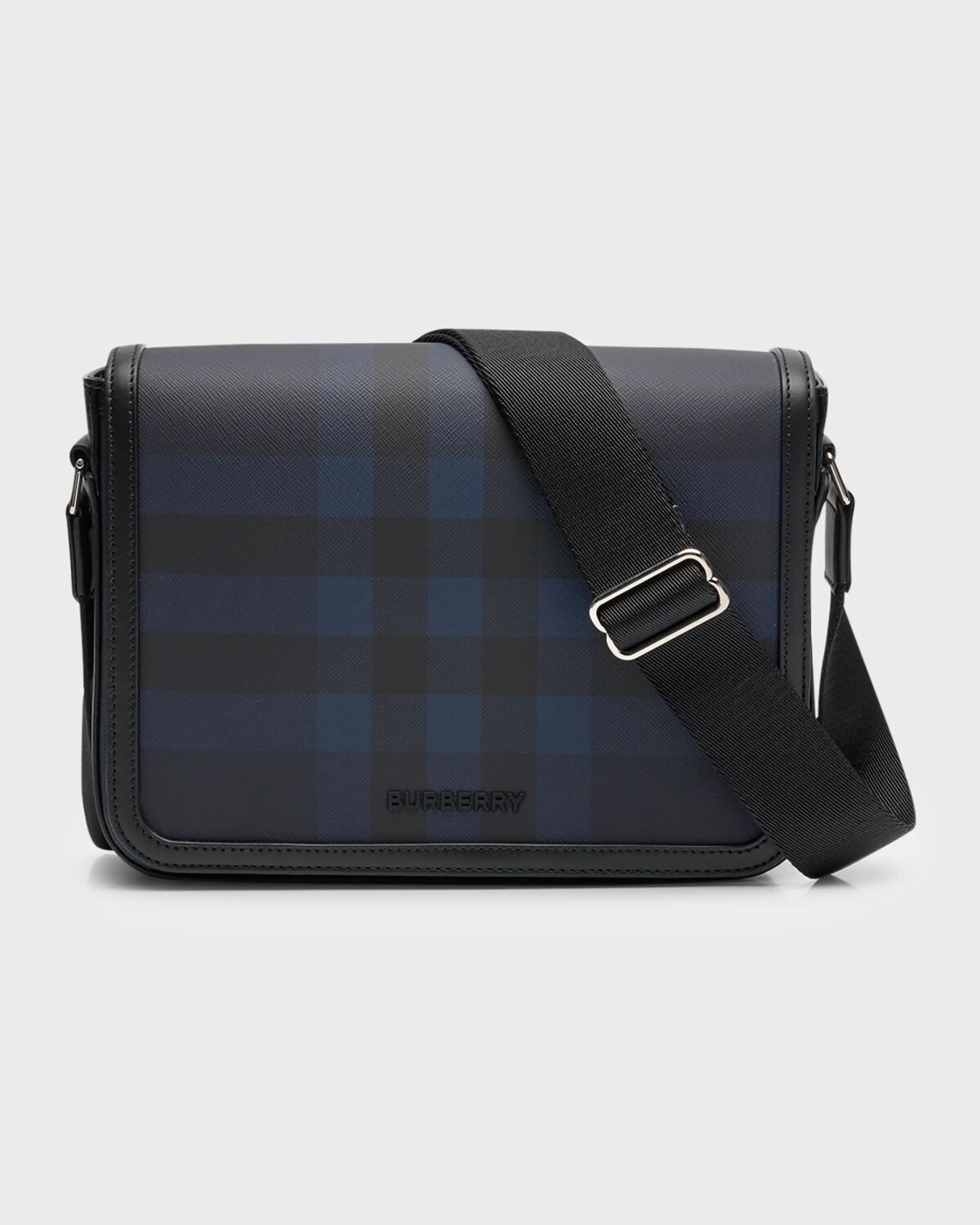 

Маленькая мужская сумка-мессенджер Alfred Burberry, цвет Navy