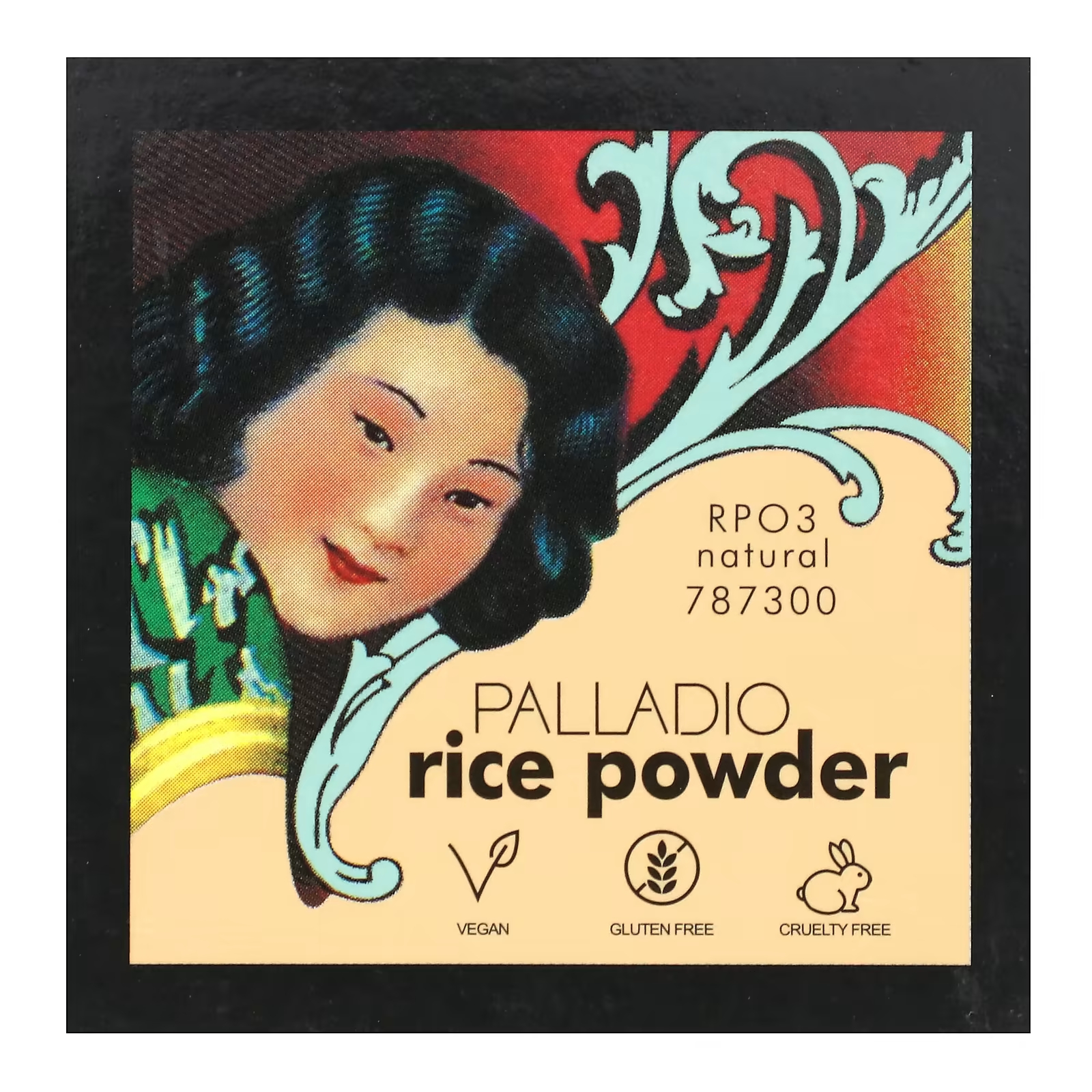 Рисовый порошок Palladio Natural RPO3, 0,60 унции (17 г) mixsoon рисовый батончик с глубоким вспениванием 100 г 3 52 унции
