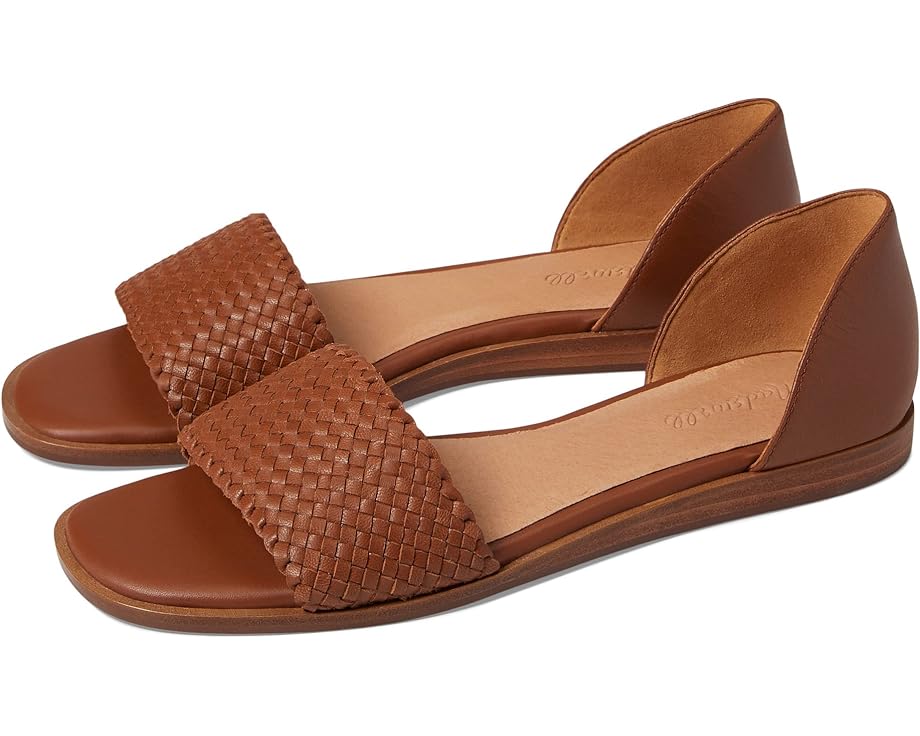 Сандалии Madewell The Nelda d'Orsay Flat: Woven Edition, цвет Dried Maple