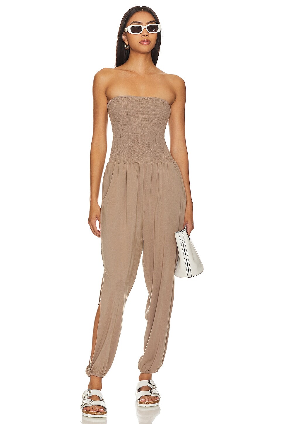 

Комбинезон Bobi Strapless, цвет Hazelnut