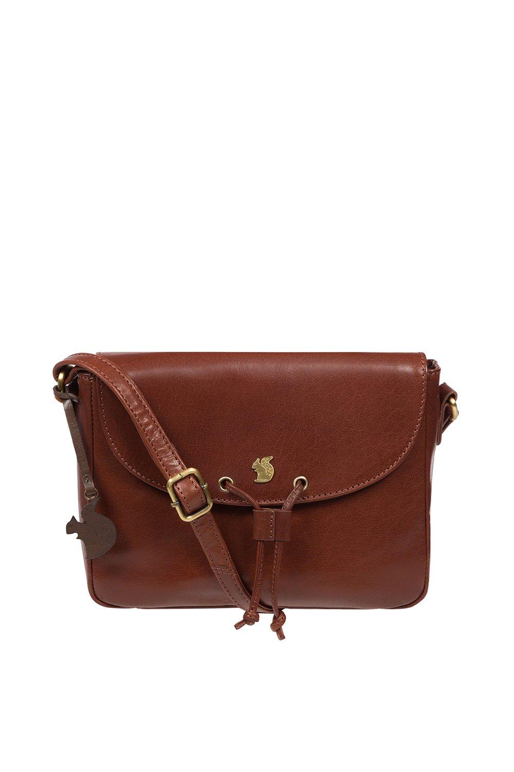 Кожаная сумка через плечо 'Ula' Conkca London, коричневый