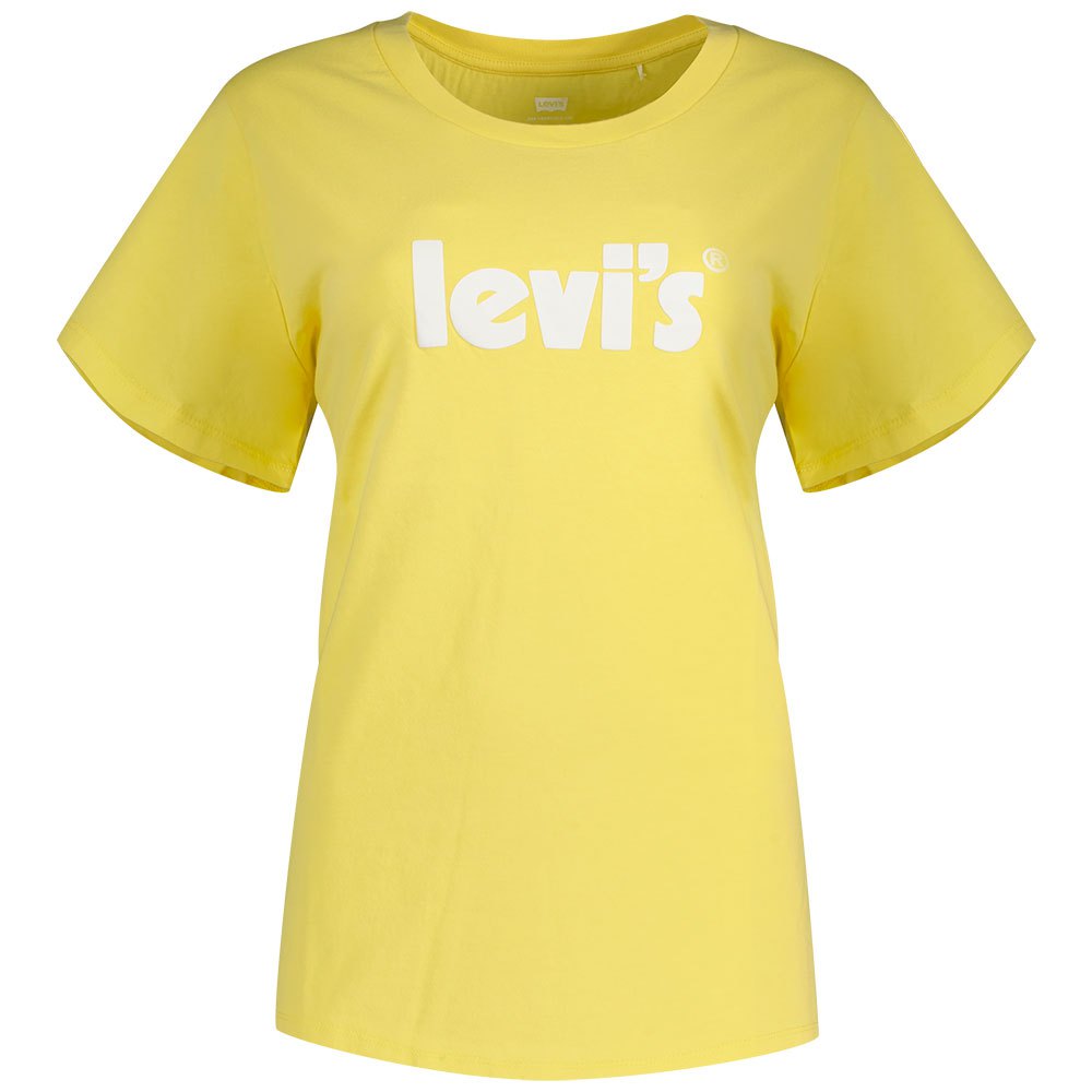 Футболка Levi´s Plus Perfect, желтый футболка levi´s plus perfect желтый