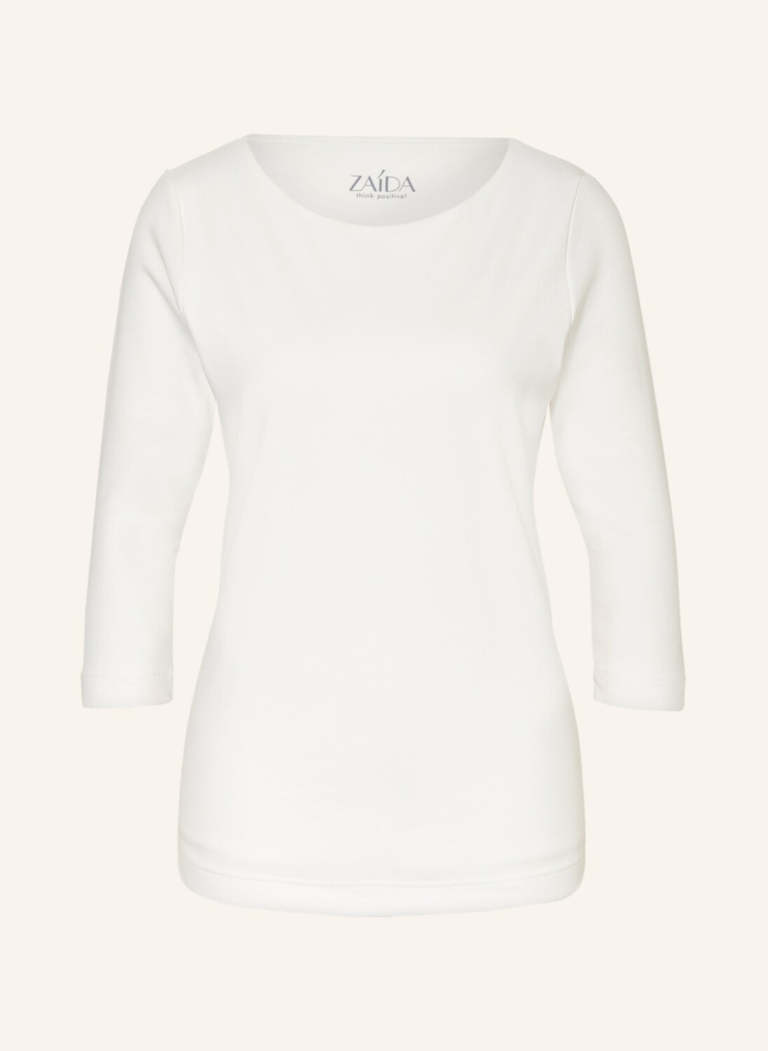 

Рубашка ZAÍDA mit 3/4-Arm, белый