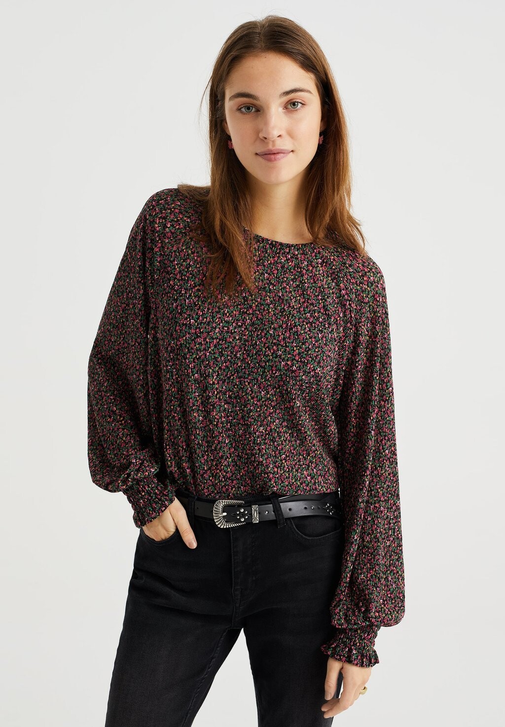 

Блузка WE Fashion, мультиколор