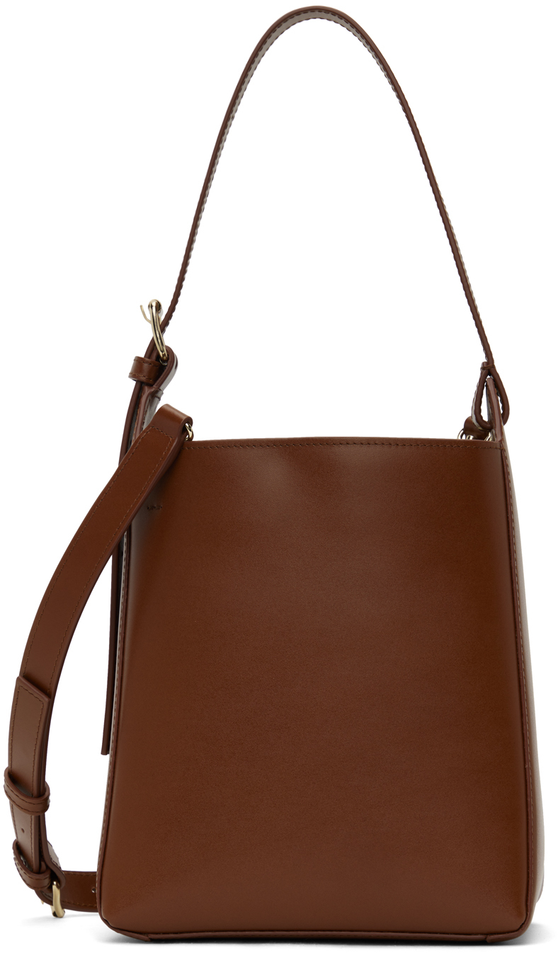 Маленькая сумка Virginie светло-коричневого цвета A.P.C.