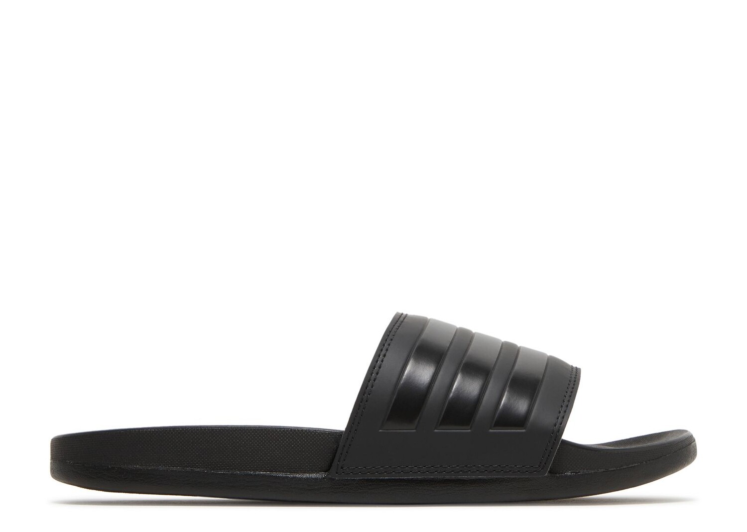 

Кроссовки adidas Adilette Comfort Slide 'Triple Black', черный, Черный;белый