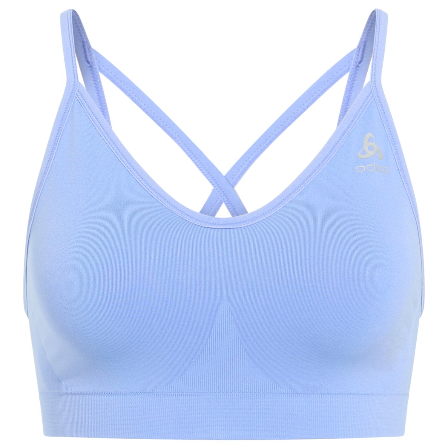

Спортивный бюстгальтер Odlo Women's Sports Bra Seamless Soft, цвет Persian Jewel/Grey Melange