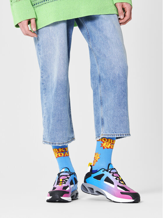 

Высокие носки унисекс Happy Socks, синий